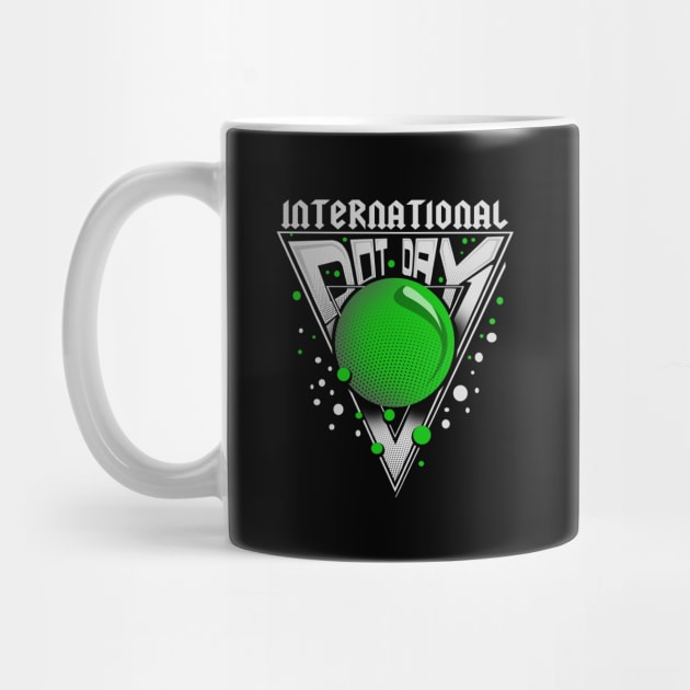 'Green Dot' Awesome International Dot Day Gift by ourwackyhome